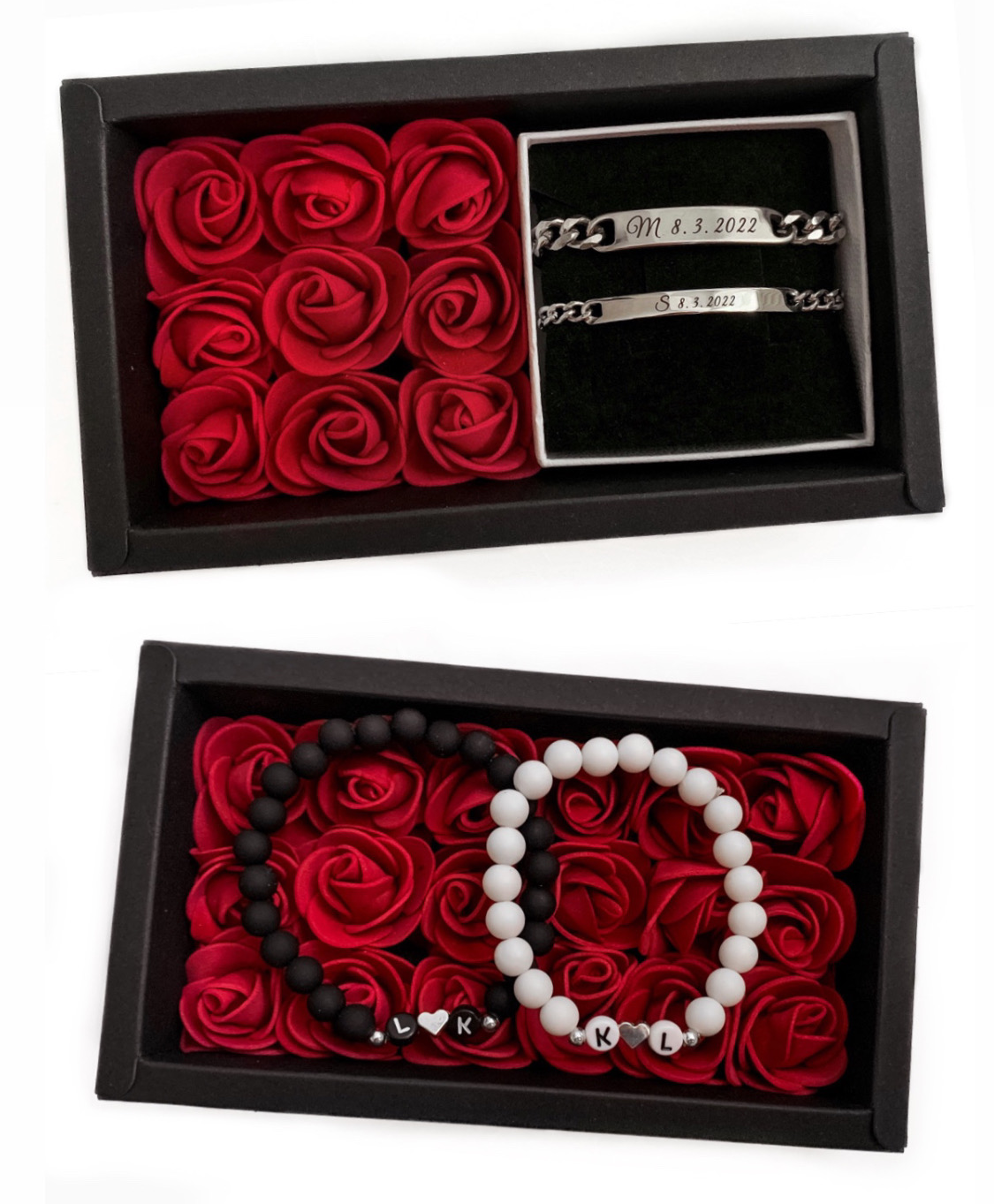 Luxusní box s růžemi